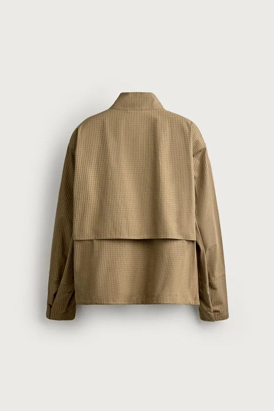 КУРТКА В КЛЕТКУ Zara «Aaron Levine»