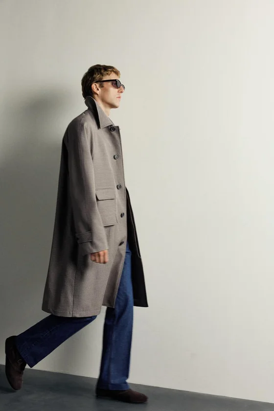ТРЕНЧ В КЛЕТКУ Zara «Aaron Levine»