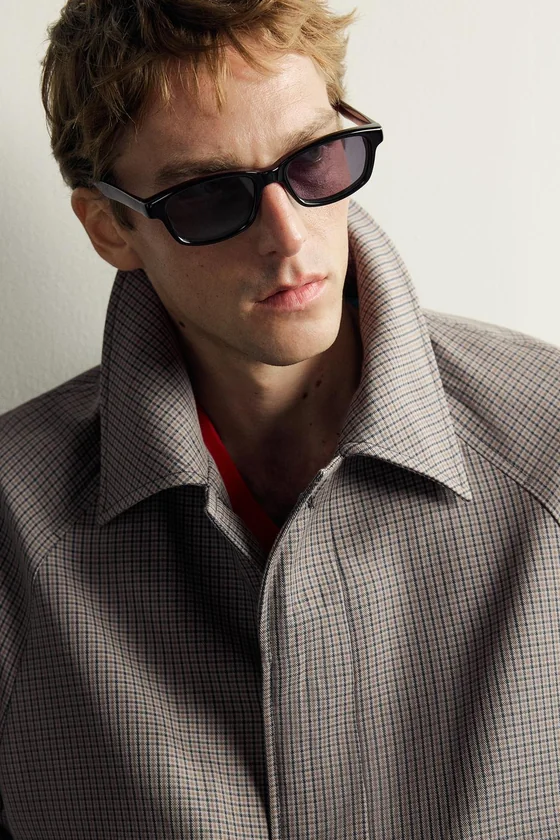 ТРЕНЧ В КЛЕТКУ Zara «Aaron Levine»
