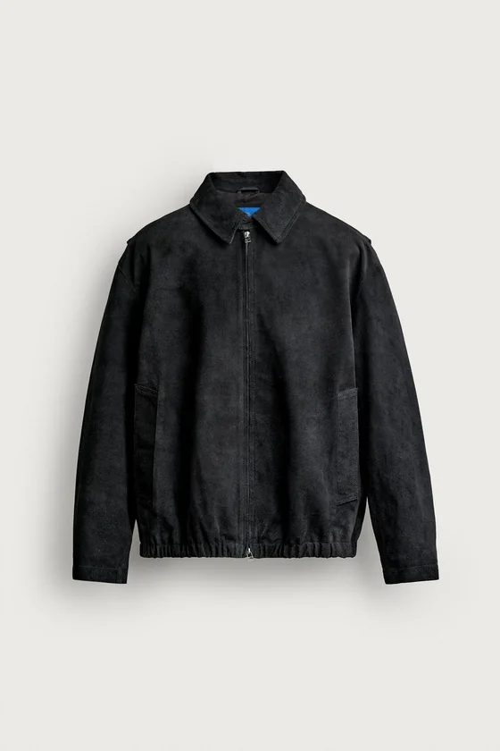ЗАМШЕВАЯ КУРТКА AARON LEVINE X ZARA