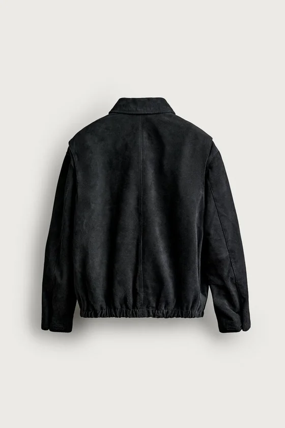 ЗАМШЕВАЯ КУРТКА AARON LEVINE X ZARA