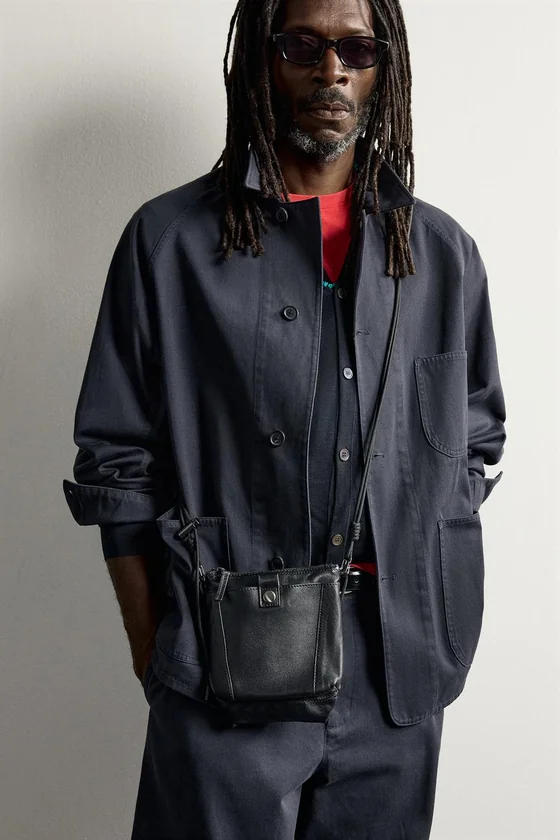 КОЖАНАЯ СУМКА AARON LEVINE X ZARA