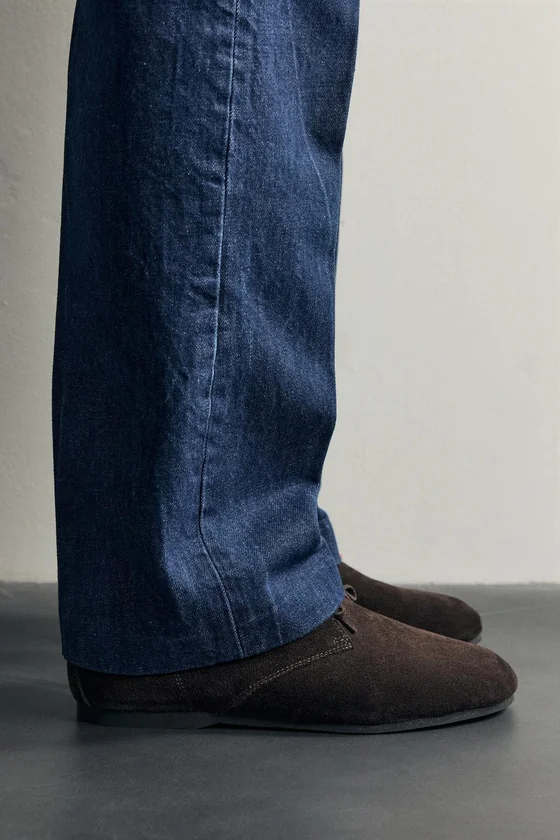 КОЖАНЫЕ БОТИНКИ AARON LEVINE X ZARA