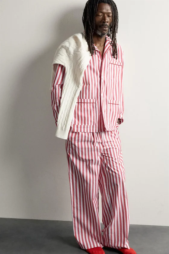 ЖАККАРДОВАЯ ПИЖАМА AARON LEVINE X ZARA
