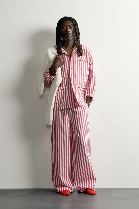 ЖАККАРДОВАЯ ПИЖАМА AARON LEVINE X ZARA
