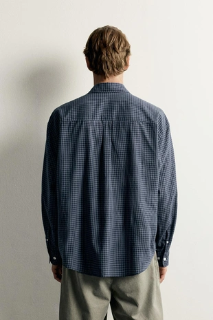 Рубашка Relaxed Fit в клетку