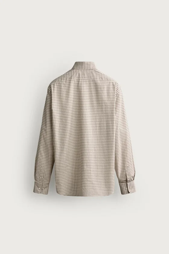 РУБАШКА REGULAR FIT В КЛЕТКУ