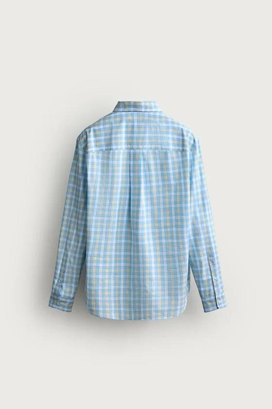 РУБАШКА REGULAR FIT В КЛЕТКУ
