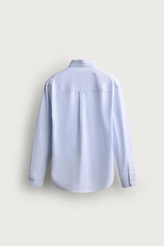 РУБАШКА REGULAR FIT ФАКТУРНАЯ ОКСФОРД
