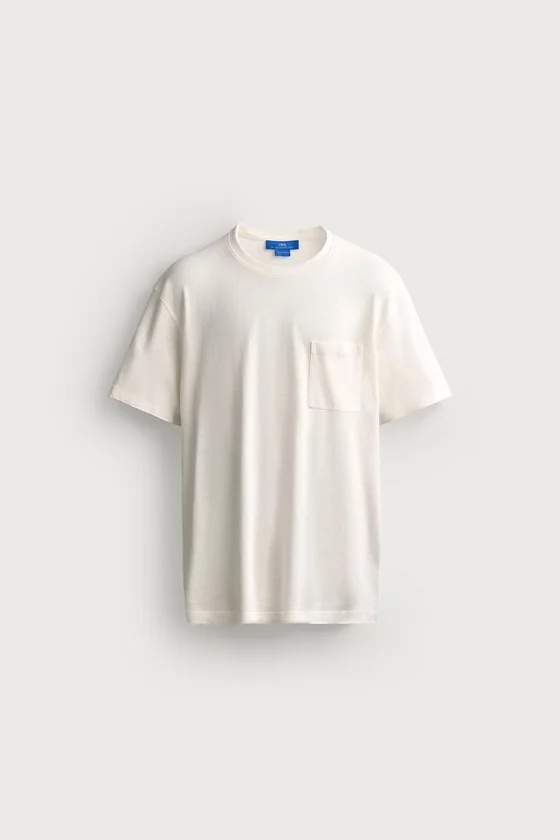 Футболка с карманом Aaron Levine x Zara
