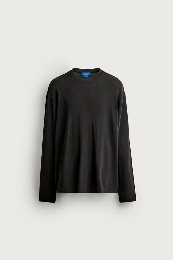 ФУТБОЛКА С ДЛИННЫМИ РУКАВАМИ AARON LEVINE X ZARA
