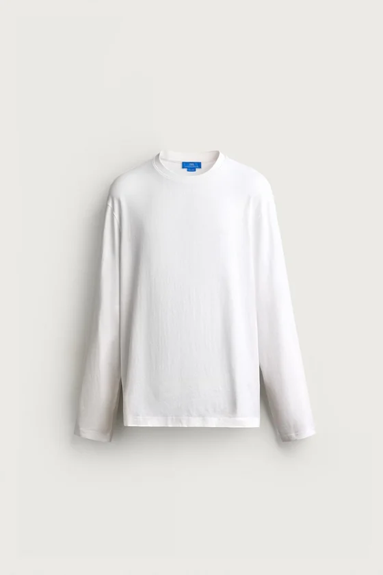 ФУТБОЛКА С ДЛИННЫМИ РУКАВАМИ AARON LEVINE X ZARA