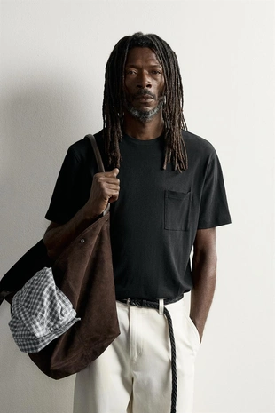 Футболка с карманом Aaron Levine X Zara