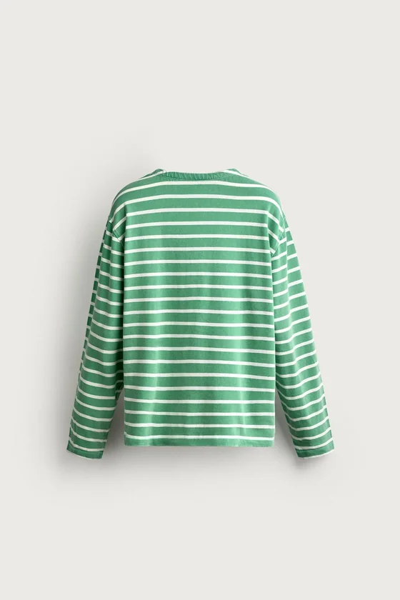 ФУТБОЛКА В ПОЛОСКУ AARON LEVINE X ZARA