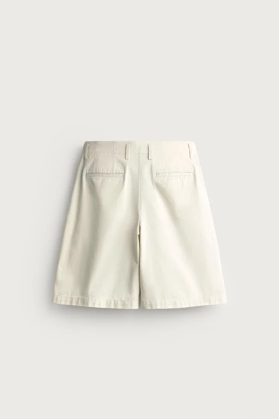 ШОРТЫ RELAXED FIT СО СКЛАДКАМИ