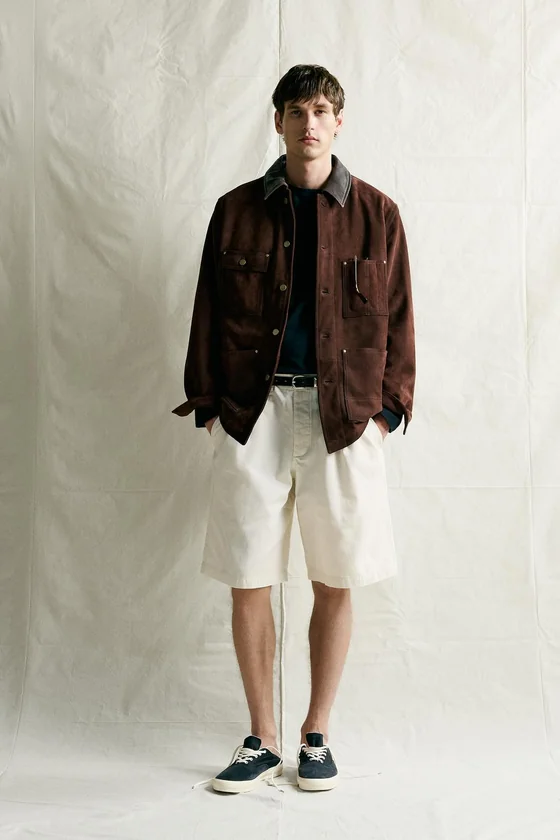 ШОРТЫ RELAXED FIT СО СКЛАДКАМИ