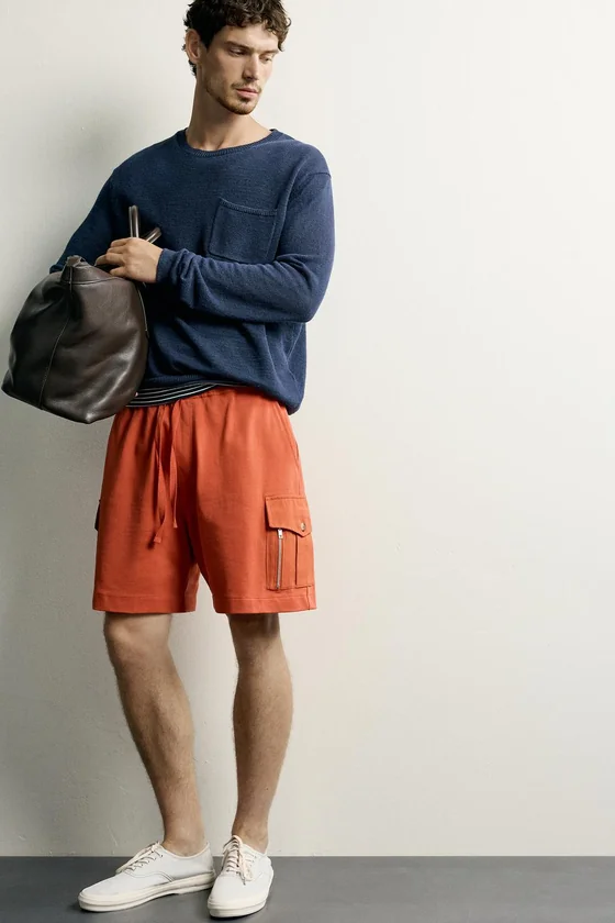 ШОРТЫ КАРГО REGULAR FIT