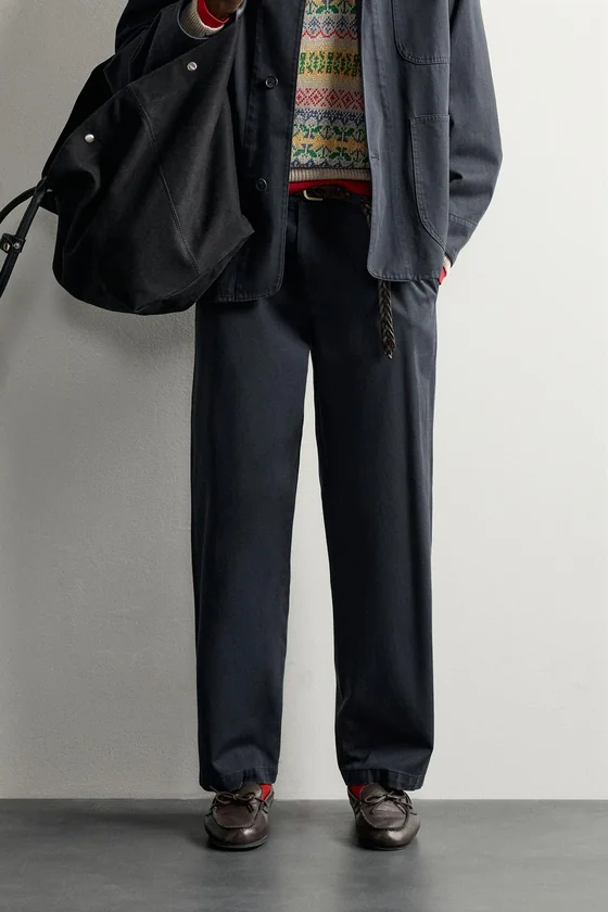 БРЮКИ ЧИНОС REGULAR-FIT AARON LEVINE X ZARA