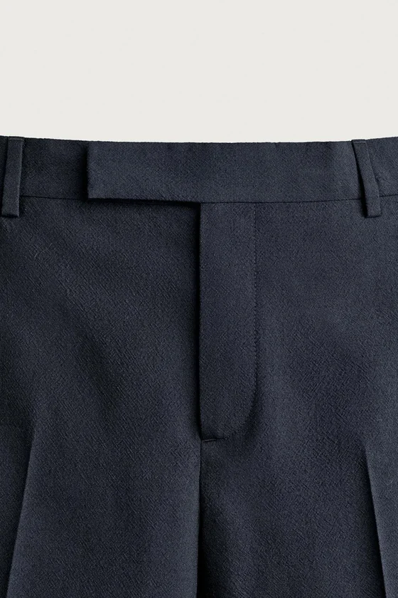 КОСТЮМНЫЕ БРЮКИ AARON LEVINE X ZARA ИЗ 100% ШЕРСТИ