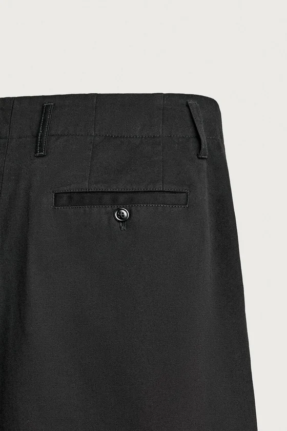 БРЮКИ ЧИНОС RELAXED FIT СО СКЛАДКАМИ