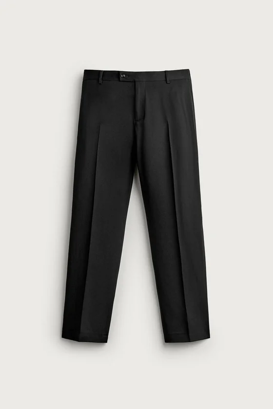 ШЕРСТЯНЫЕ КОСТЮМНЫЕ БРЮКИ REGULAR FIT