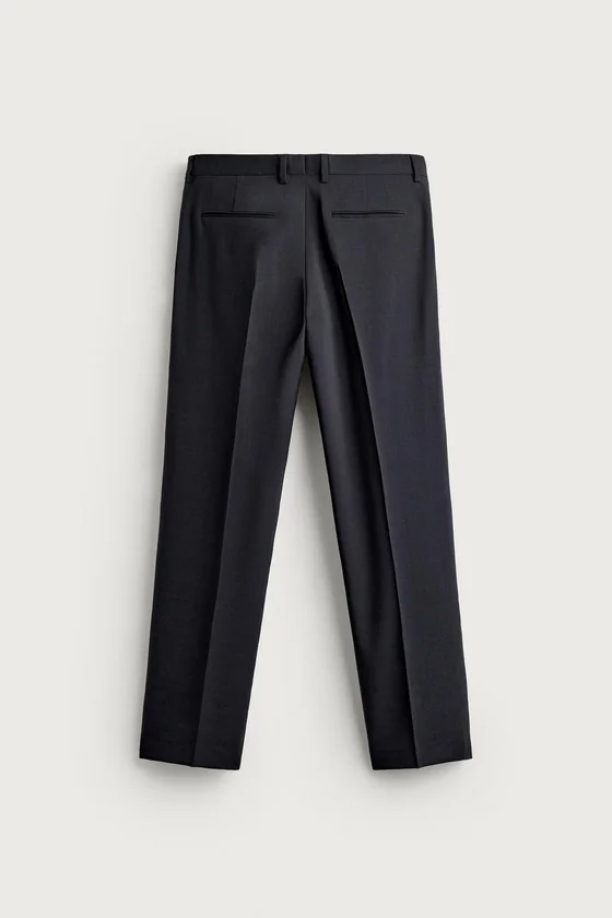 КОСТЮМНЫЕ БРЮКИ REGULAR FIT ИЗ 100% ШЕРСТИ
