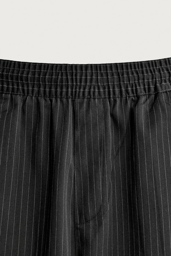 БРЮКИ BALLOON FIT С БОКОВЫМИ ЗАЩИПАМИ