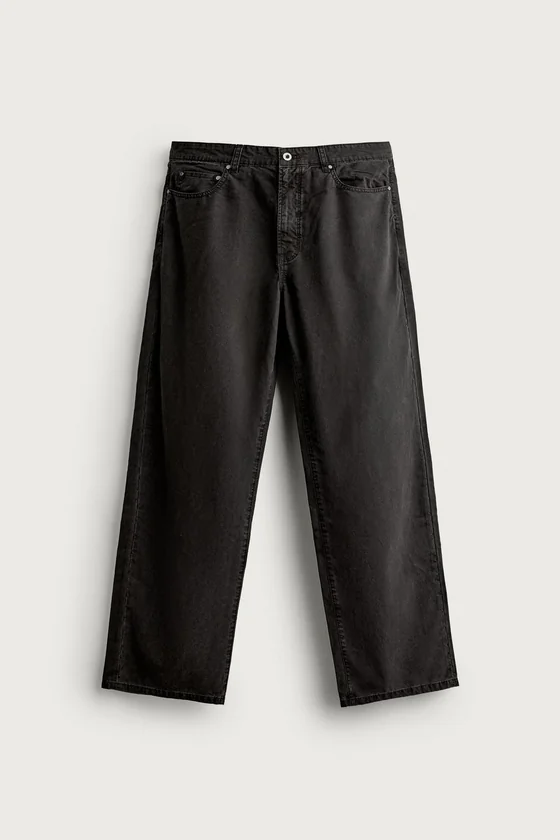 БРЮКИ STRAIGHT FIT ИЗ ЛИОЦЕЛЛА И ХЛОПКА