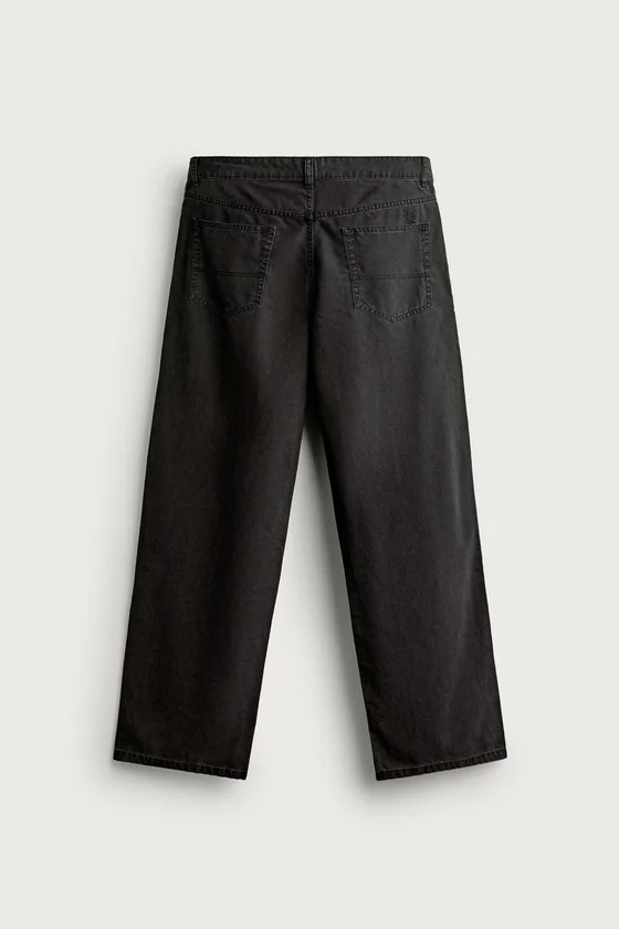 БРЮКИ STRAIGHT FIT ИЗ ЛИОЦЕЛЛА И ХЛОПКА