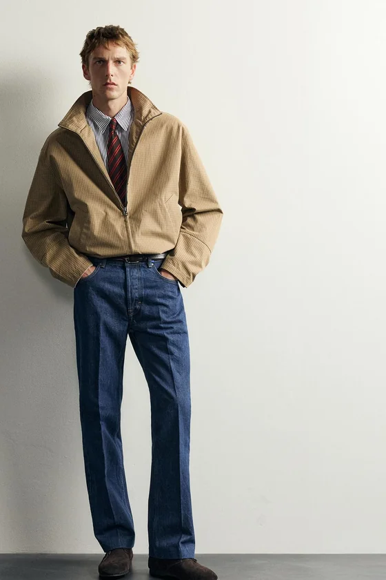 ДЖИНСЫ BOOTCUT СО СТРЕЛКАМИ AARON LEVINE X ZARA