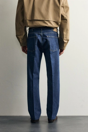 Джинсы Bootcut со стрелками Aaron Levine X Zara- Заказать в России