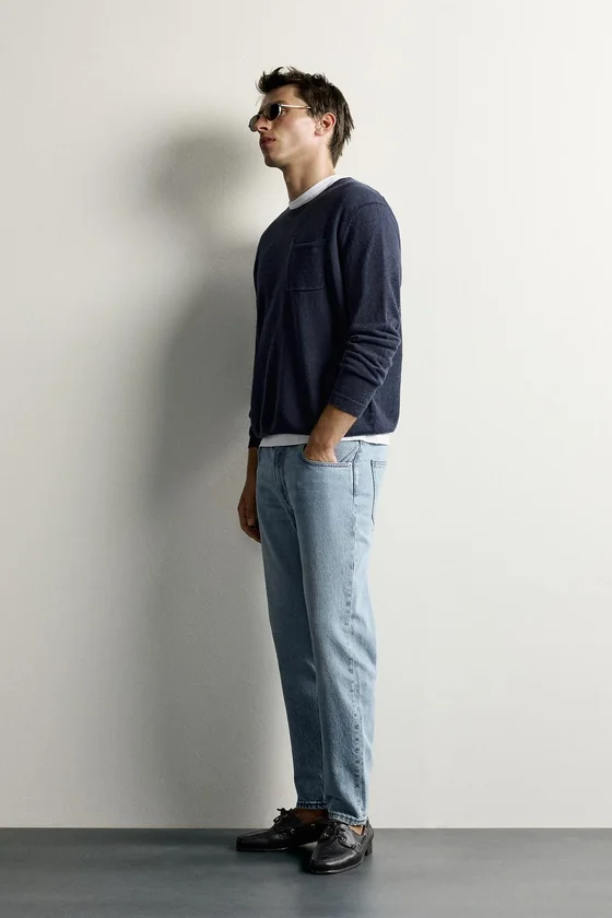 УКОРОЧЕННЫЕ ДЖИНСЫ SLIM FIT