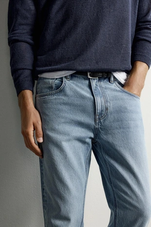 Укороченные джинсы Slim Fit- Заказать в России