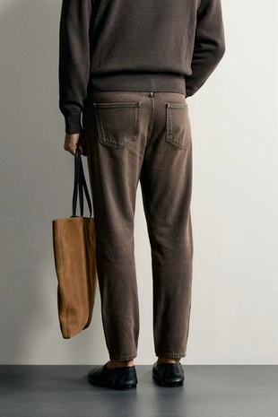 Укороченные джинсы Slim Fit