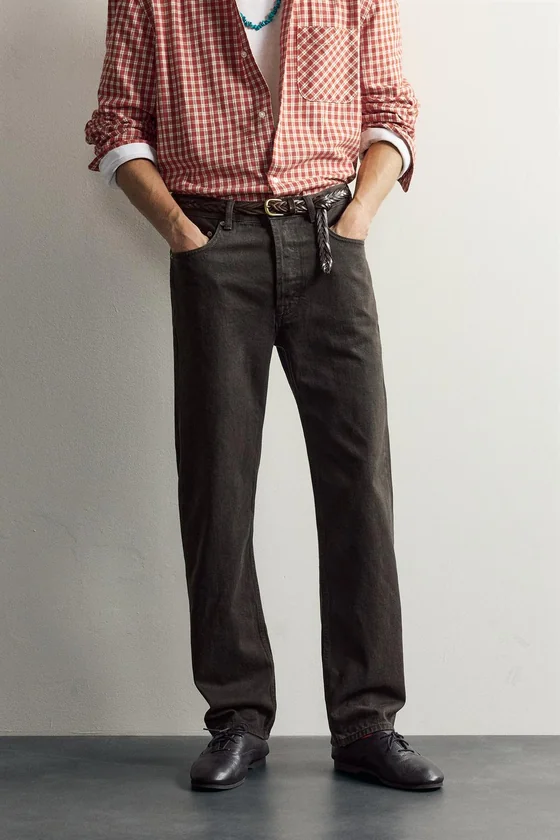 ДЖИНСЫ STRAIGHT FIT AARON LEVINE X ZARA