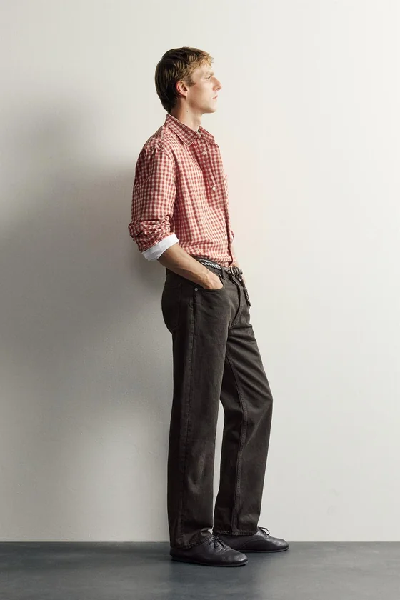 ДЖИНСЫ STRAIGHT FIT AARON LEVINE X ZARA