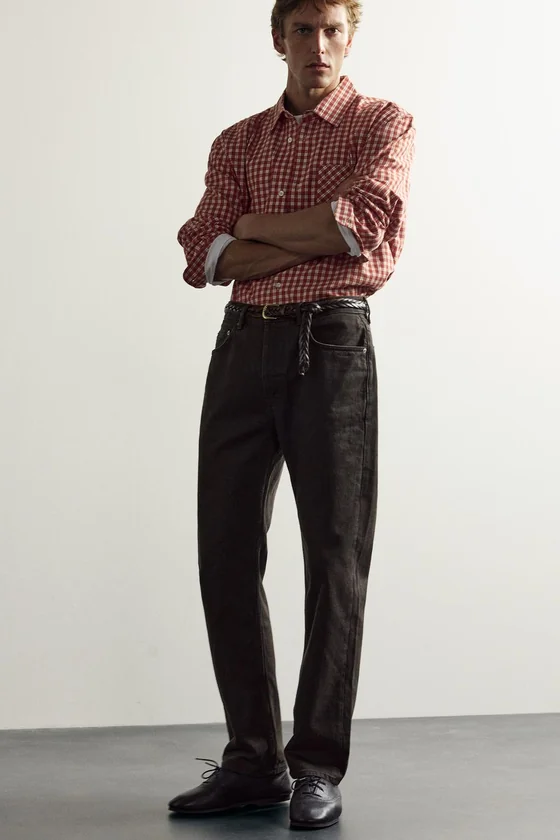 ДЖИНСЫ STRAIGHT FIT AARON LEVINE X ZARA