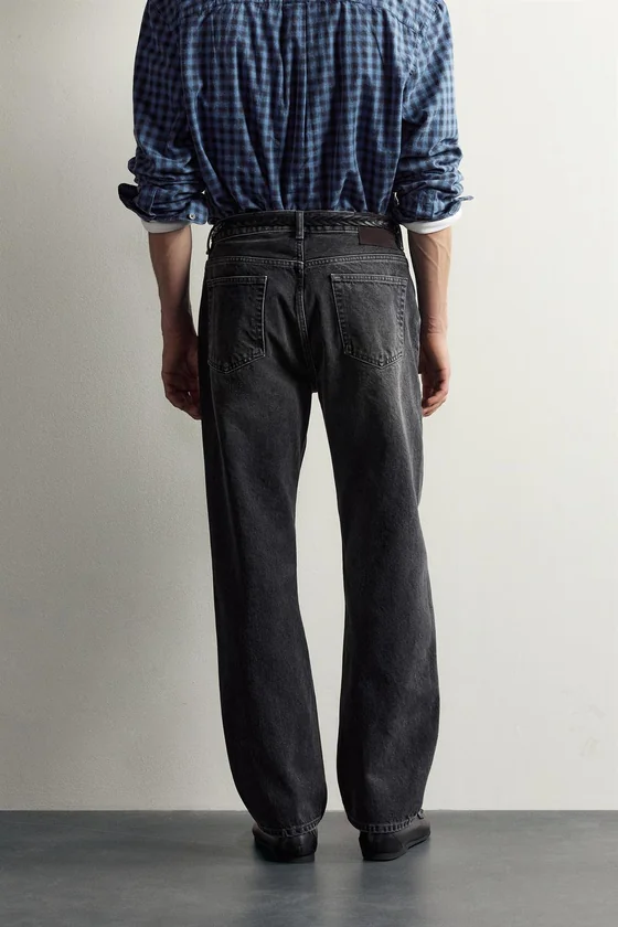 ДЖИНСЫ STRAIGHT FIT AARON LEVINE X ZARA