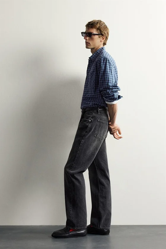ДЖИНСЫ STRAIGHT FIT AARON LEVINE X ZARA