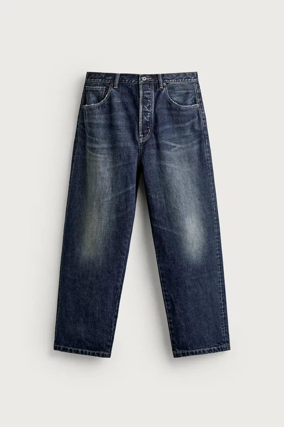 УКОРОЧЕННЫЕ ДЖИНСЫ BAGGY FIT