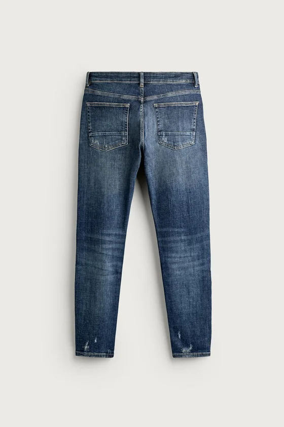 ДЖИНСЫ SKINNY FIT С РАЗРЕЗАМИ
