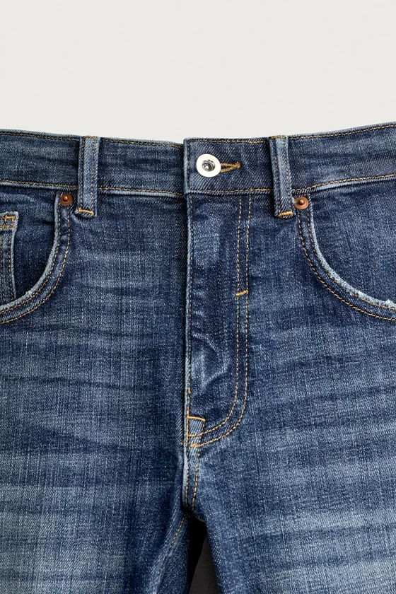 ДЖИНСЫ SKINNY FIT С РАЗРЕЗАМИ