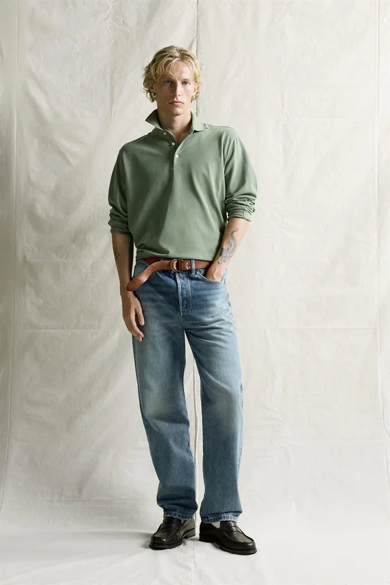 ПОЛО ИЗ ЛЕГКОГО ПИКЕ REGULAR FIT