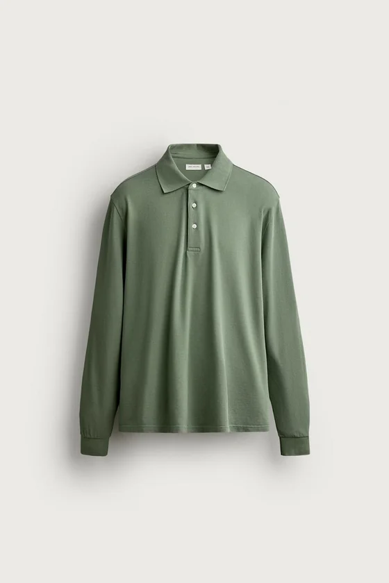 ПОЛО ИЗ ЛЕГКОГО ПИКЕ REGULAR FIT