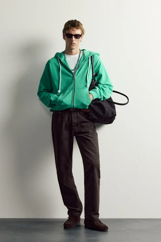 ХУДИ СВОБОДНОГО КРОЯ AARON LEVINE X ZARA