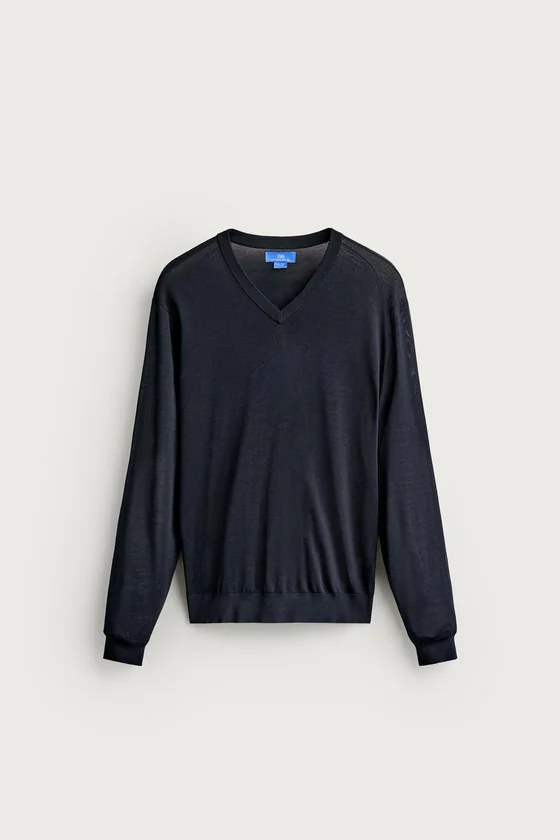 ЛЕГКИЙ СВИТЕР 100% ШЕЛК AARON LEVINE X ZARA