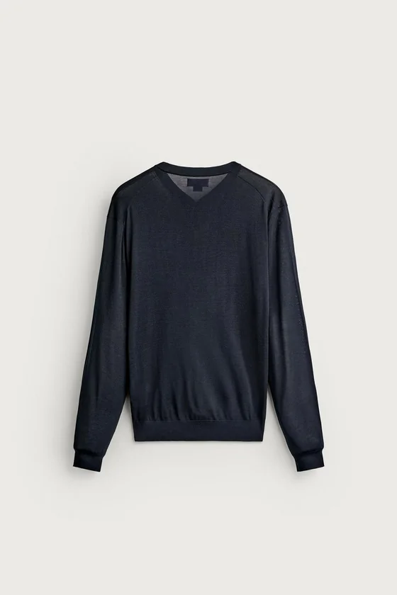 ЛЕГКИЙ СВИТЕР 100% ШЕЛК AARON LEVINE X ZARA