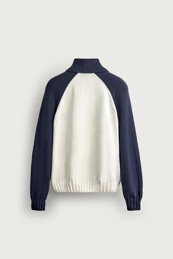 КАРДИГАН RELAXED FIT В СТИЛЕ COLOR BLOCK