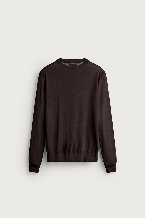ЛЕГКИЙ СВИТЕР 100% ШЕЛК AARON LEVINE X ZARA