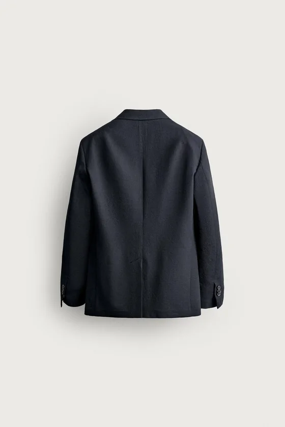 КОСТЮМНЫЙ БЛЕЙЗЕР ИЗ 100% ШЕРСТИ AARON LEVINE X ZARA